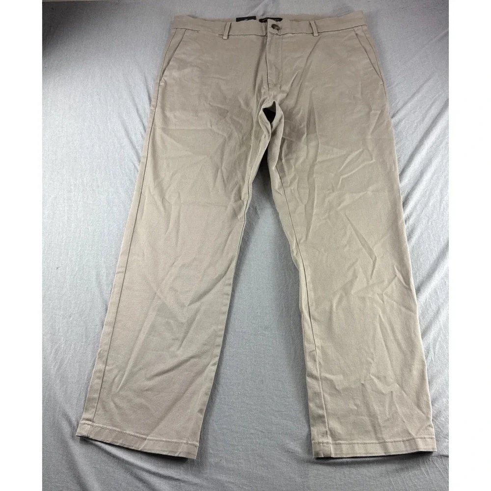 Banana Republic Chino Pants Mens 36x29 Beige Khakis Slacks Chinos Preppy Tan NEW